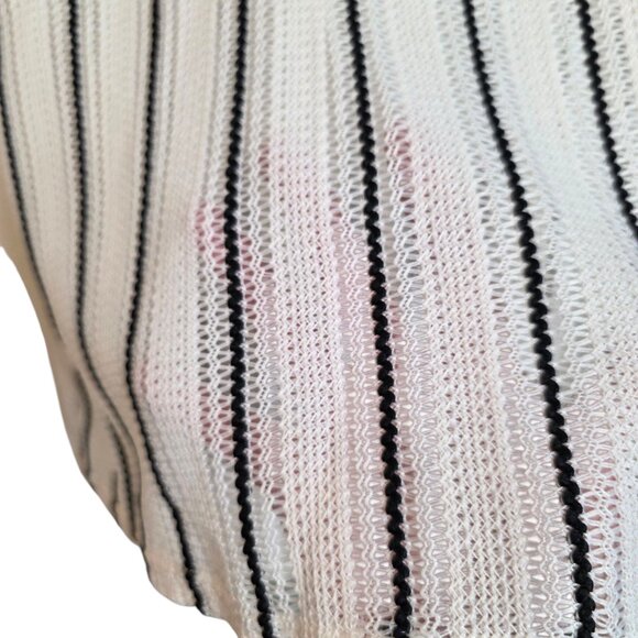 🔴 Heyson Women's Short Set White with Black Straps Half Sleeves Pockets Small - Picture 8 of 16